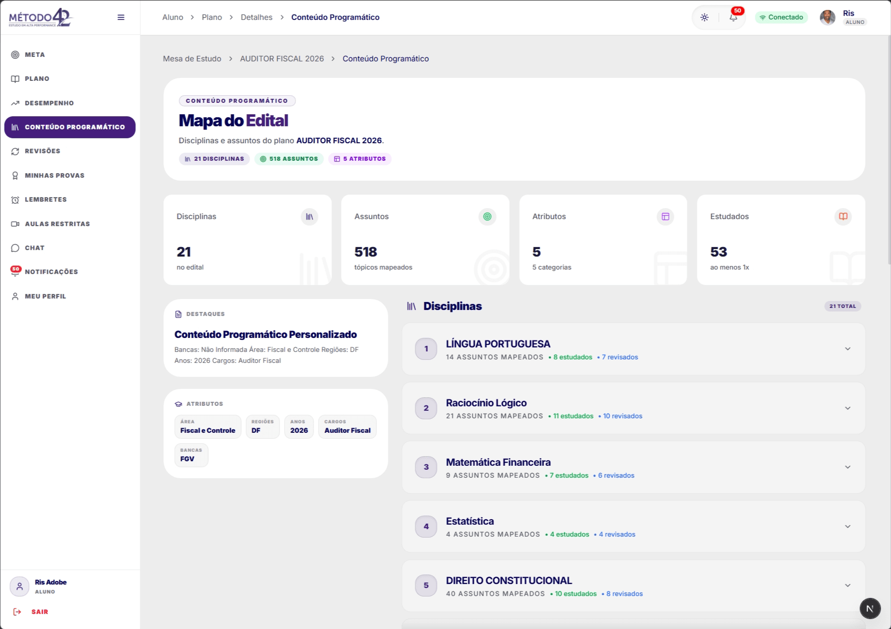 Plano feito do zero pro seu concurso
